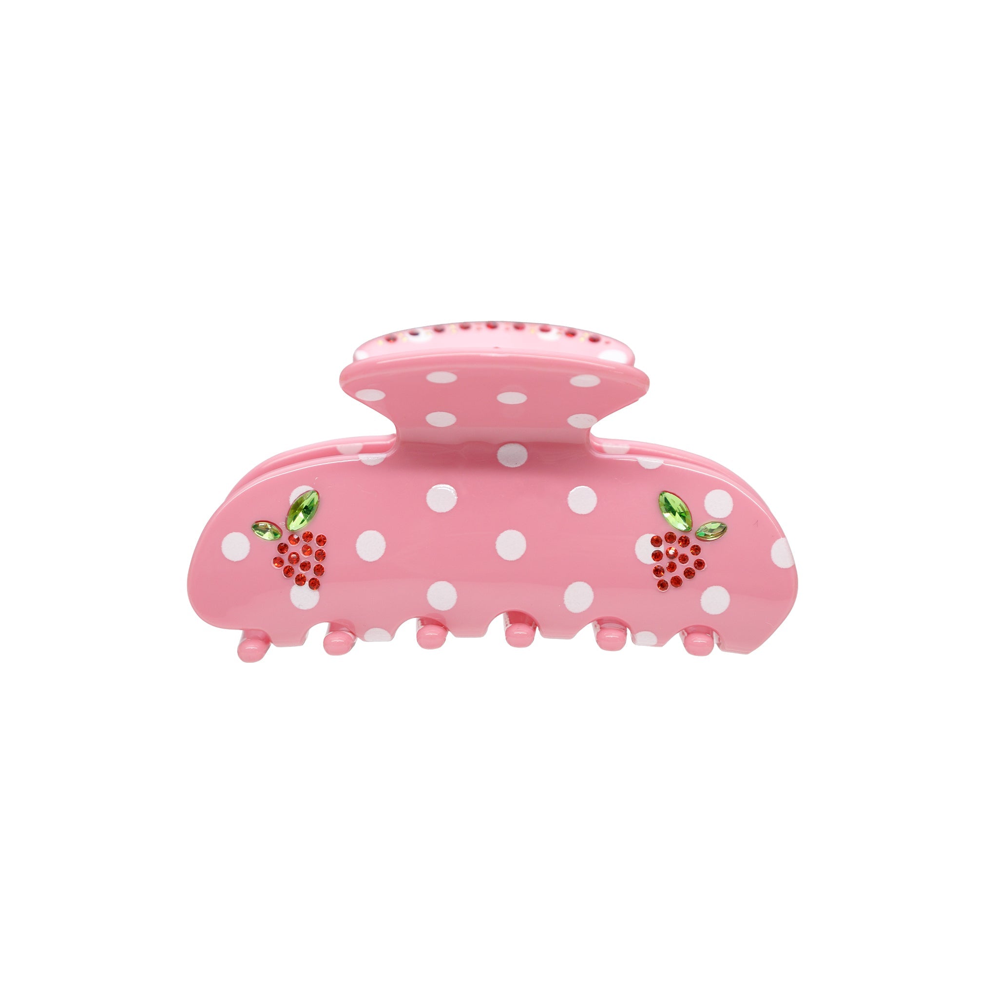 Emi Jay Sweetheart Clip Lychee Berry Dot