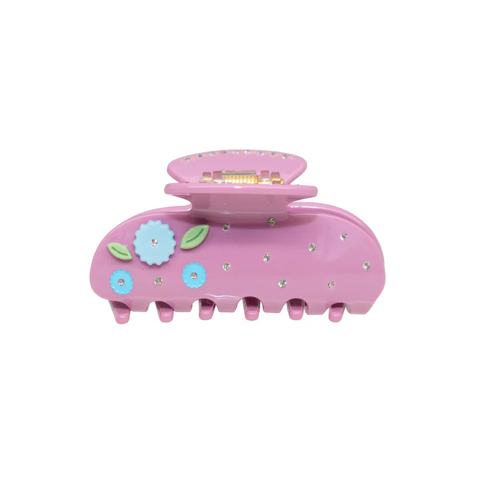 Emi Jay Sweetheart Clip Mauve Bloom