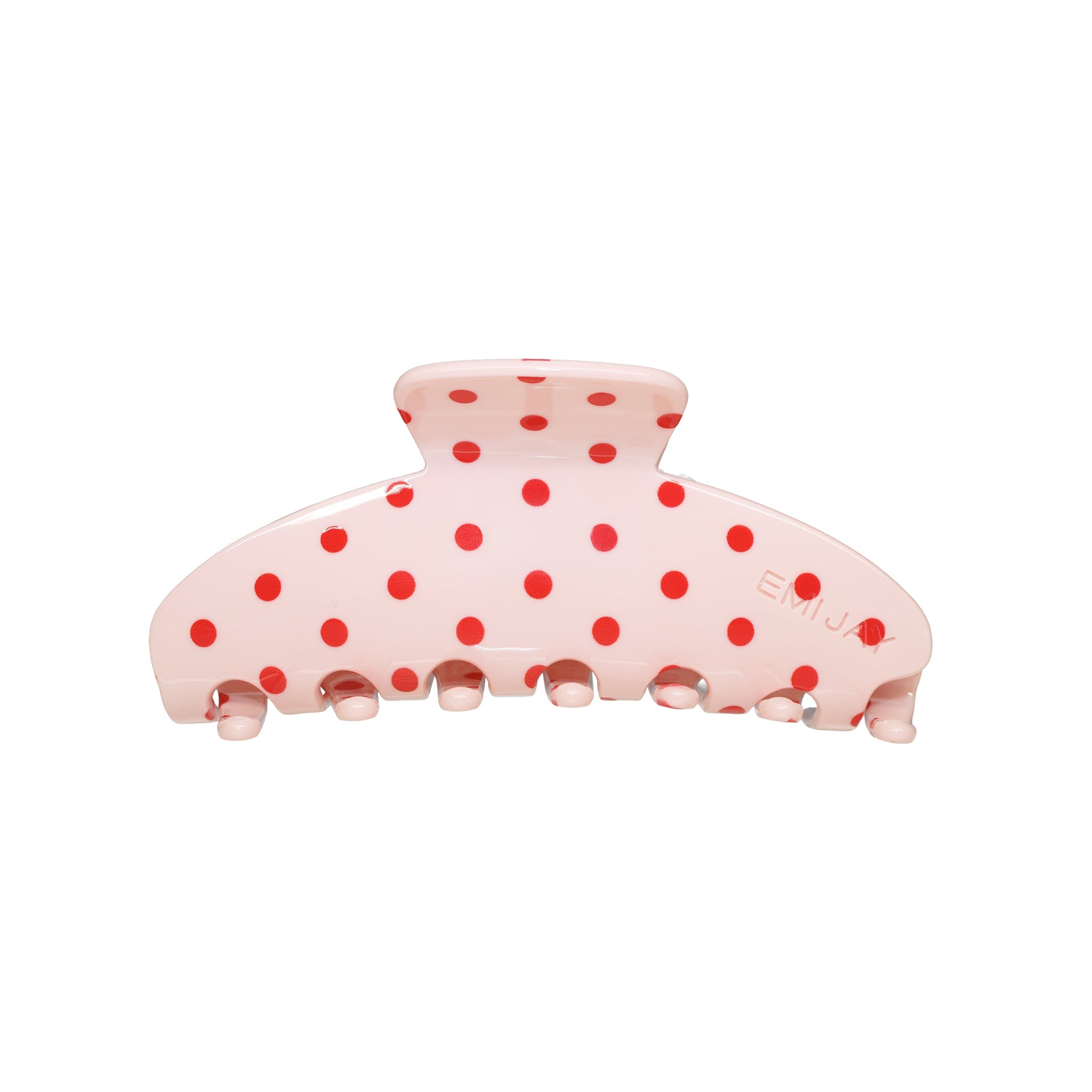 Emi Jay Big Effing Clip Blush Polka Dot