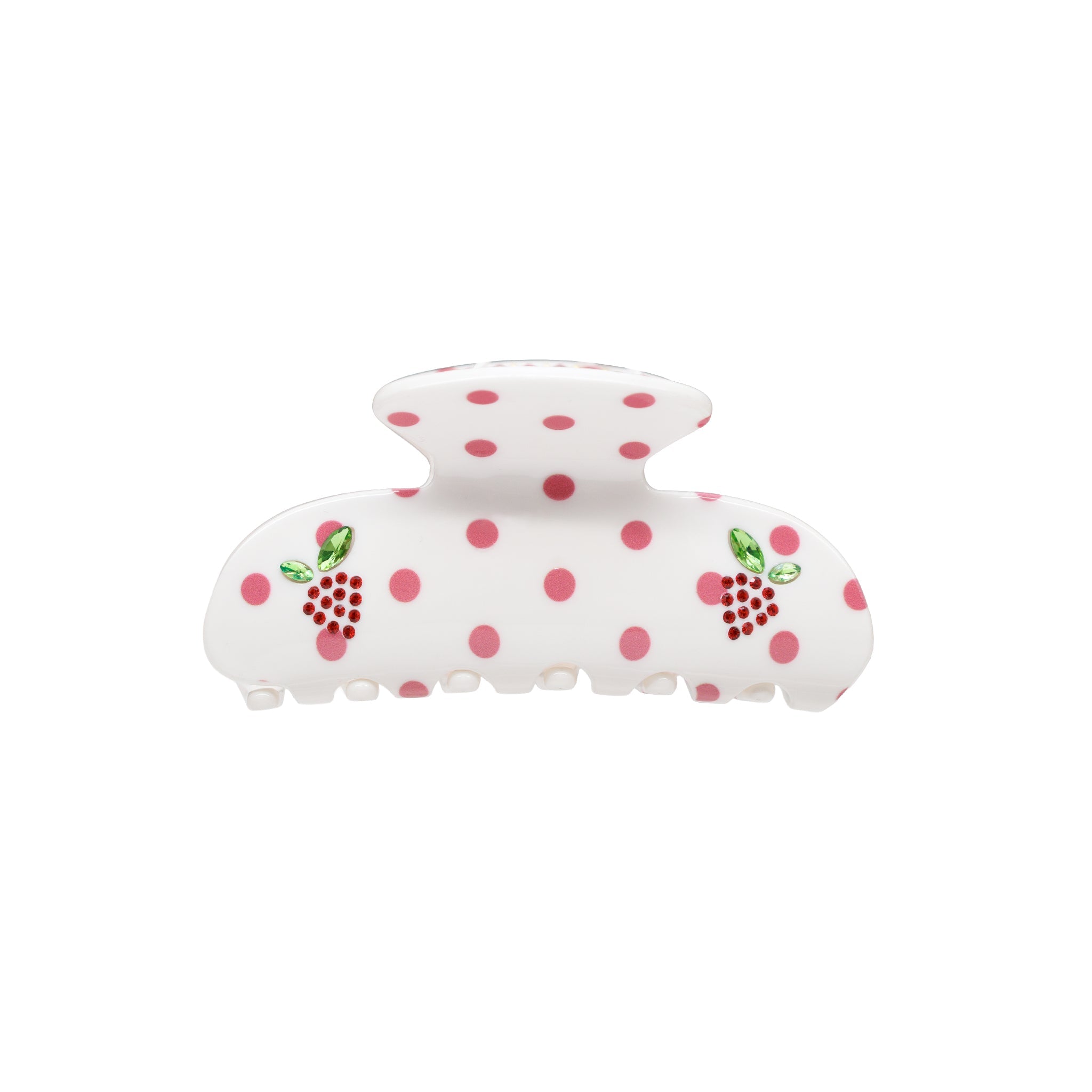 Emi Jay Sweetheart Clip Coconut Berry Dot